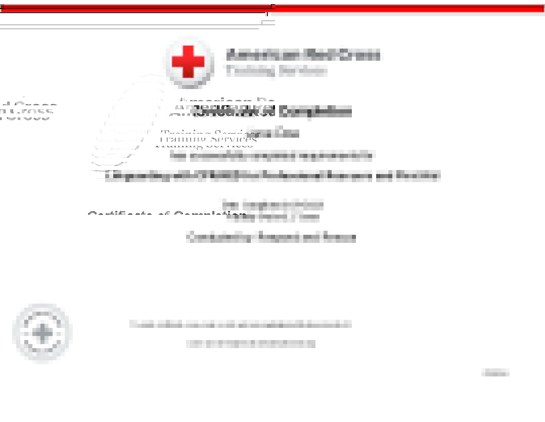 CPR Certificate