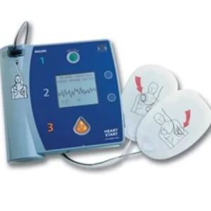 Philips HeartStart FR2+ AED – reliable defibrillator for fast emergency response.