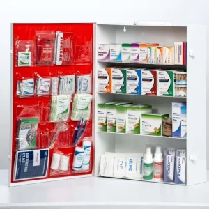 4 shelf Wall Mounted First Aid Cabinet