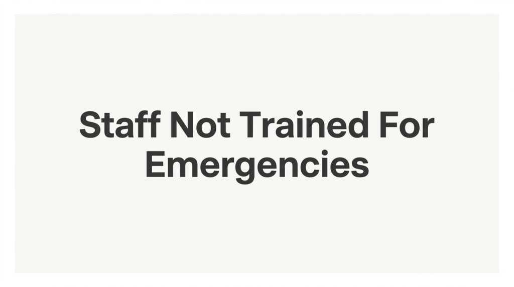 How to Fix Staff Not Trained for Emergencies at Your Small Business